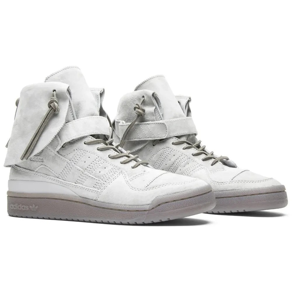adidas® (Men's 11.5 M) FORUM™ HI MOC in Stone - $200